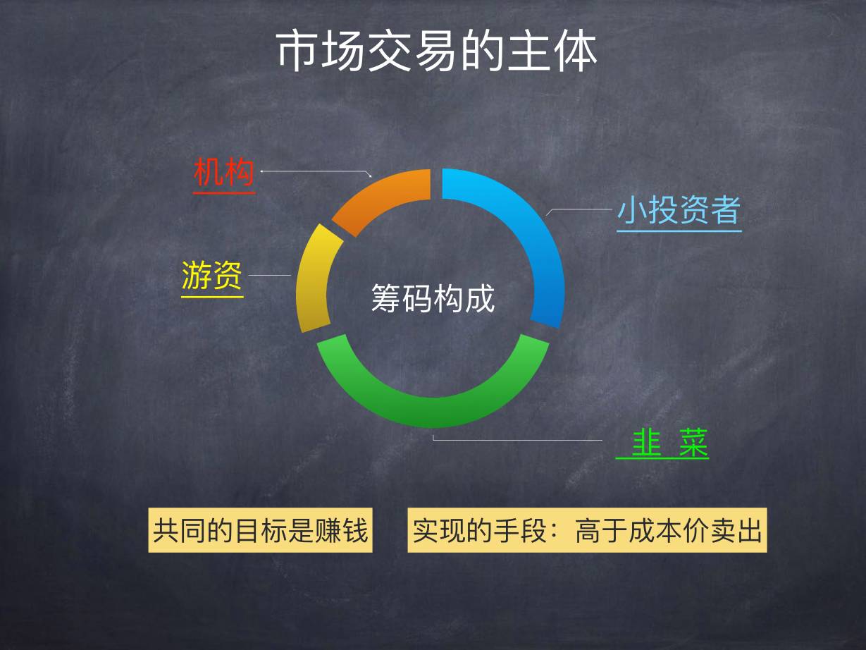 主力运作周期 · 市场交易的主体